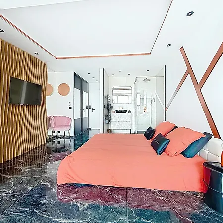 Luxe L'aphrodite C49 Avec Terrasse Vue Au Village Naturiste Héliopolis Apartamento Agde