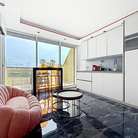Luxe L'aphrodite C49 Avec Terrasse Vue Au Village Naturiste Héliopolis Apartamento *