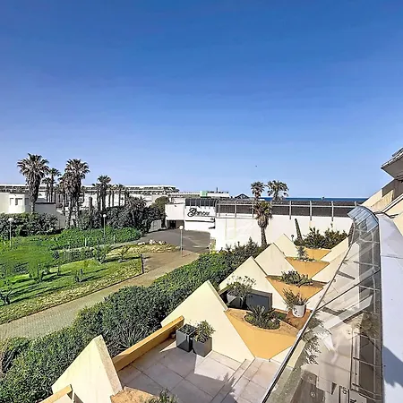 Luxe L'aphrodite C49 Avec Terrasse Vue Au Village Naturiste Heliopolis Agde
